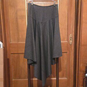 Amm Grey High Low Skirt